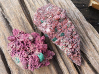 Natural Pink Salrose Cobaltion Dolomite Specimens x 6 From Kakanda, Congo