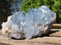 Natural Blue Celestite Crystal Specimens  x 5 From Sakoany, Madagascar - Toprock Gemstones and Minerals 