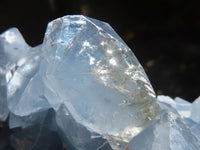 Natural Blue Celestite Crystal Specimens  x 5 From Sakoany, Madagascar - Toprock Gemstones and Minerals 