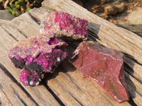 Natural Pink Salrose Cobaltion Dolomite Specimens  x 6 From Kakanda, Congo