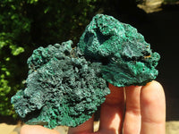 Natural Chatoyant Silky Malachite Specimens  x 6 From Kasompe, Congo - TopRock