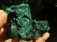 Natural Chatoyant Silky Malachite Specimens  x 6 From Kasompe, Congo - TopRock