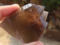 Natural Smokey Quartz Crystal Points x 6 From Malawi