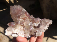 Natural Red Hematoid Phantom Quartz Specimens x 6 From Karoi, Zimbabwe