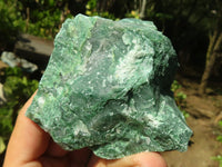 Natural Cobbed Green Jade Specimens  x 12 From Swaziland - Toprock Gemstones and Minerals 