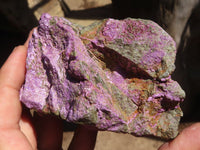 Natural Stichtite & Serpentine Rough Specimens  x 4 From Barberton, South Africa - Toprock Gemstones and Minerals 