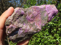 Natural Stichtite & Serpentine Rough Specimens  x 4 From Barberton, South Africa - Toprock Gemstones and Minerals 