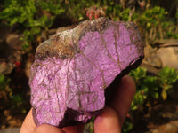 Natural Metallic Purpurite Cobbed Specimens  x 12 From Erongo, Namibia - Toprock Gemstones and Minerals 