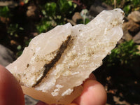 Natural Drusi Quartz Coated Calcite Spearhead Crystals  x 12 From Alberts Mountain, Lesotho - Toprock Gemstones and Minerals 