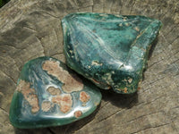 Polished Emerald Mtorolite / Chrome Chrysoprase Plates x 7 From Mutorashanga, Zimbabwe - TopRock