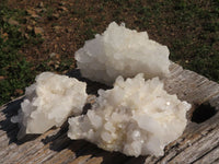 Natural Selected Quartz Clusters With Large Intact Crystals  x 6 From Madagascar - TopRock