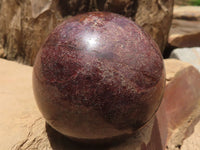 Polished Pyrope Matrix Garnet Spheres  x 6 From Madagascar - TopRock