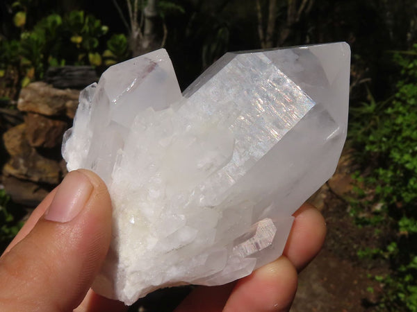 Natural Highly Selected White Quartz Specimens  x 12 From Madagascar - Toprock Gemstones and Minerals 