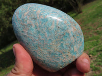 Polished Blue Kobi Amazonite Free Forms x 6 From Zimbabwe - TopRock