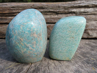 Polished Blue Kobi Amazonite Free Forms x 6 From Zimbabwe - TopRock