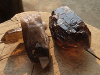 Natural Smokey Quartz Crystals x 12 From Zomba, Malawi