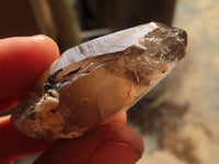 Natural Smokey Quartz Crystals x 12 From Zomba, Malawi