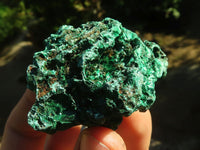 Natural Chatoyant Silky Malachite Specimens  x 12 From Kasompe, Congo - TopRock