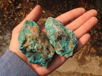 Natural Rough Shattuckite Cobbed Specimens x 12 From Kaokoveld, Namibia