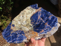 Polished Large Blue Sodalite Slab  x 1 From Namibia - Toprock Gemstones and Minerals 