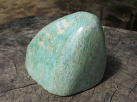 Polished Blue Amazonite Standing Free Forms  x 12 From Zimbabwe - TopRock