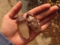 Natural Red Hematoid Quartz Specimens x 24 From Karoi, Zimbabwe