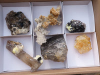 Natural Mixed Selection of Brandberg Specimens x 6 From Namibia