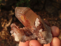 Natural Red Hematoid Quartz Specimens x 24 From Karoi, Zimbabwe