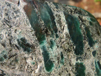 Polished Rare Emerald Mica In Matrix Standing Free Forms x 2 From Mutoko, Zimbabwe