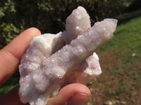 Natural Mixed Selection Of Spirit Quartz Clusters x 12 From Boekenhouthoek, South Africa - TopRock