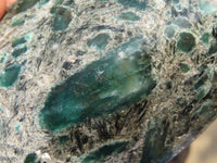 Polished Rare Emerald Mica In Matrix Standing Free Forms x 2 From Mutoko, Zimbabwe