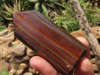 Polished Banded Tiger Iron Stone Points x 6 From Northern Cape, South Africa - TopRock