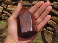 Polished Banded Tiger Iron Stone Points x 6 From Northern Cape, South Africa - TopRock