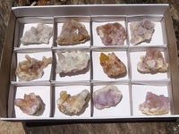 Natural Mixed Spirit Quartz Clusters  x 12 From Boekenhouthoek, South Africa - TopRock