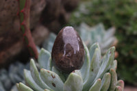 Polished Medium Sized Optic to Semi Optic Smokey Quartz Eggs - sold per 500 g - From Madagascar - TopRock