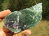 Natural Watermelon Fluorite Cobbed & Stone Sealed Selected Pieces x 12 From Uis, Namibia - TopRock