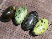 Polished Leopard Stone Free Forms x 4 From Zimbabwe - TopRock