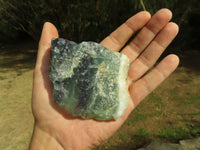 Natural Watermelon Fluorite Cobbed & Stone Sealed Selected Pieces x 12 From Uis, Namibia - TopRock