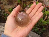 Polished  Beautiful Smokey Quartz Crystal Balls  x 6 From Madagascar