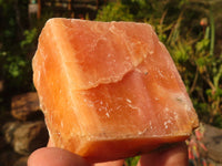 Natural New Sunset Orange Calcite Specimens  x 12 From Spitzkoppe, Namibia - Toprock Gemstones and Minerals 