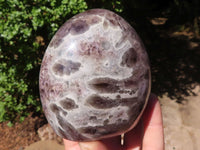 Polished Smokey Flower Dream Amethyst Standing Free Forms  x 3 From Madagascar - TopRock