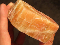 Natural New Sunset Orange Calcite Specimens  x 12 From Spitzkoppe, Namibia - Toprock Gemstones and Minerals 