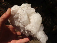 Natural Floater Candle Quartz Clusters  x 2 From Madagascar