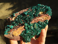 Natural Extra Large Emerald Dioptase Specimen  x 1 From Likasi, Congo - Toprock Gemstones and Minerals 