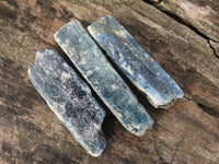 Natural Single Blue Kyanite Crystals  x 30 From Karoi, Zimbabwe