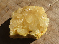 Natural Golden Limonite / Lemonite Quartz Clusters  x 5 From Zambia - Toprock Gemstones and Minerals 