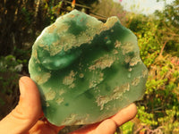 Polished  One Side Polished Emerald Mtorolite Plates  x 6 From Zimbabwe