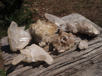 Natural Mixed Selection Of Quartz Clusters x 6 From Mandrosonoro, Madagascar - TopRock