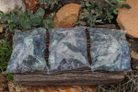 Natural Selected Cobbed Small Watermelon Fluorite Pieces - sold per 2 Kg - From Uis, Namibia - TopRock