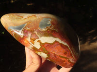 Polished Polychrome / Picasso Jasper Display Piece  x 1 From Mahajanga, Madagascar - Toprock Gemstones and Minerals 